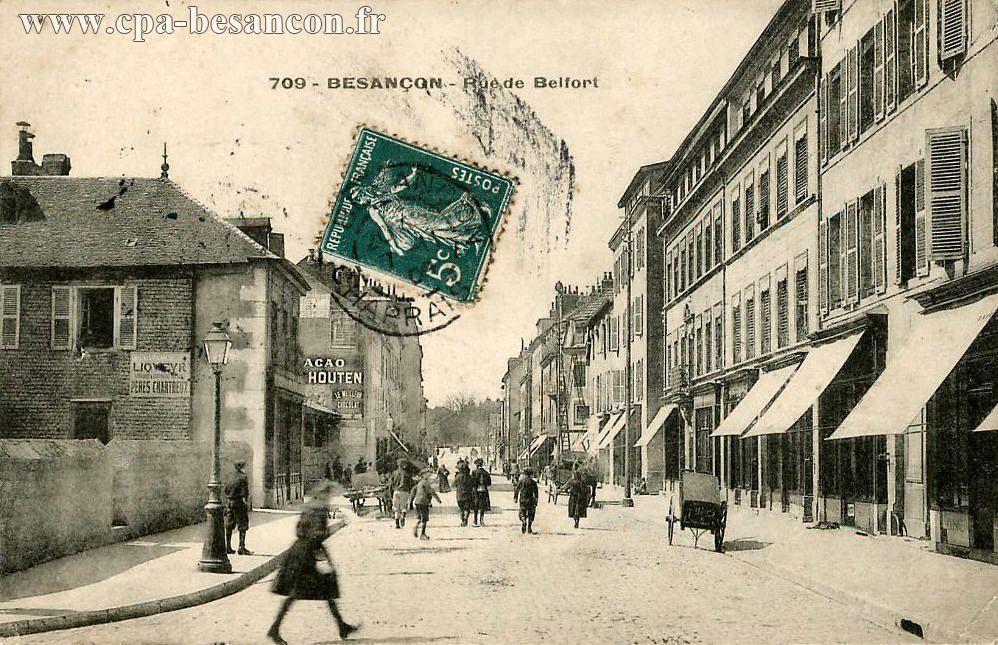 709 - BESANÇON - Rue de Belfort